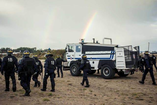 French policing of migrants in Calais has been described as ‘inhuman’