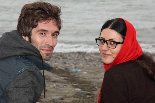 Golrokh Ebrahimi Iraee and her husband Arash Sadegh were first arrested in September 2014