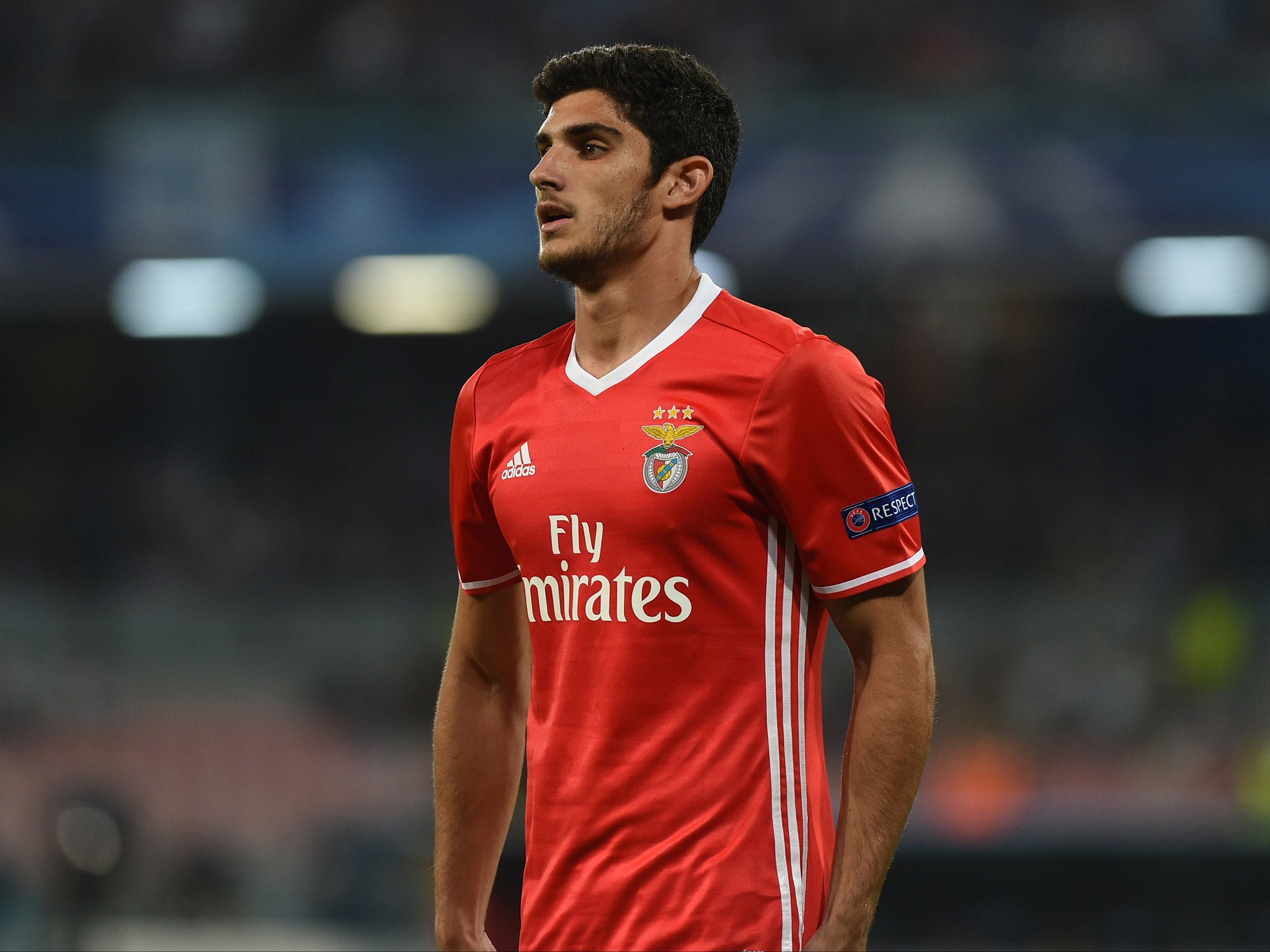 Goncalo Guedes is attracting reported interest from both Arsenal and Manchester United