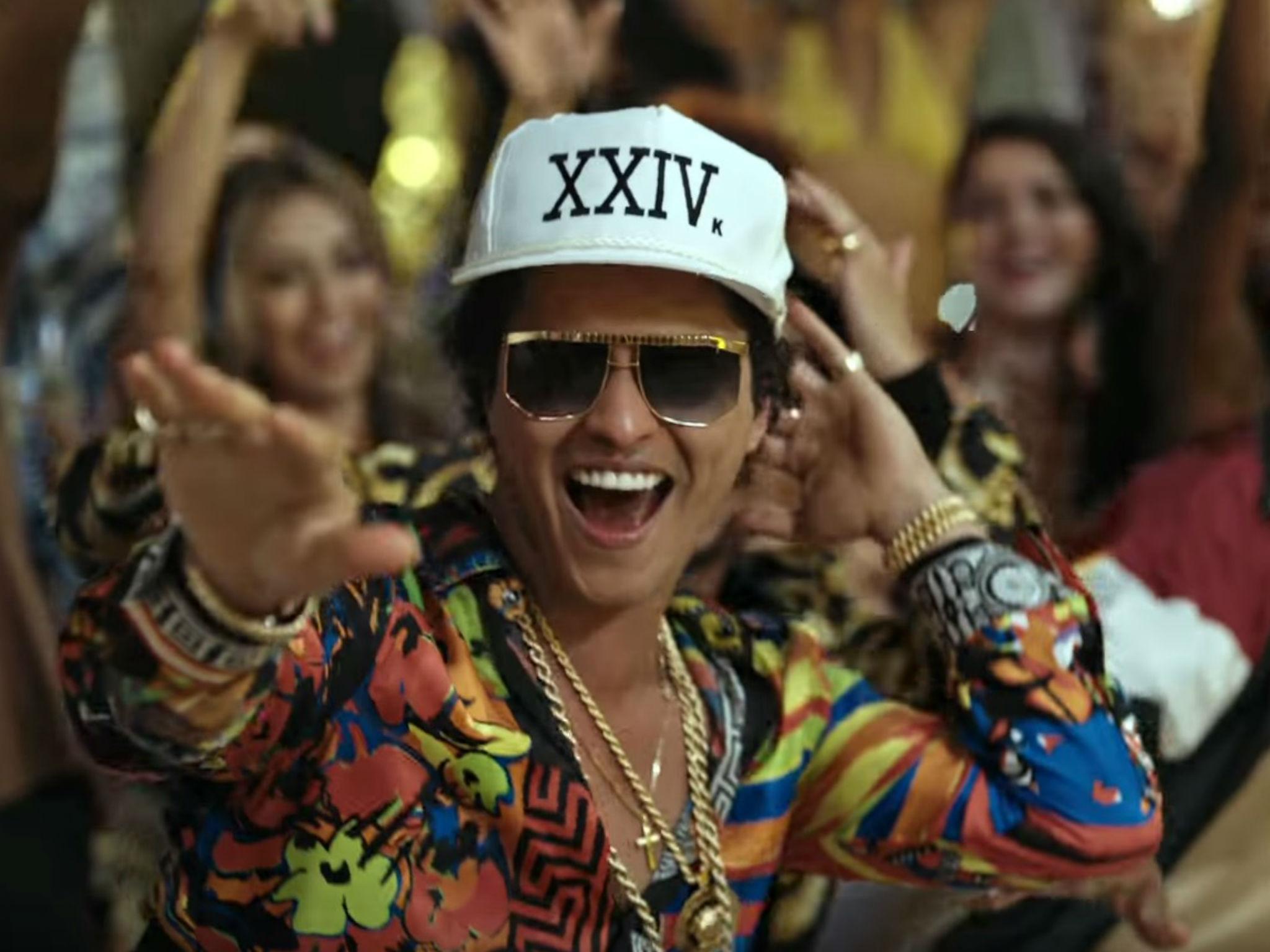 Bruno Mars drops divisive new song and video '24K Magic' ahead of