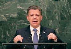 Nobel Peace Prize winner: Colombian president Juan Santos awarded accolade despite failure of Farc deal