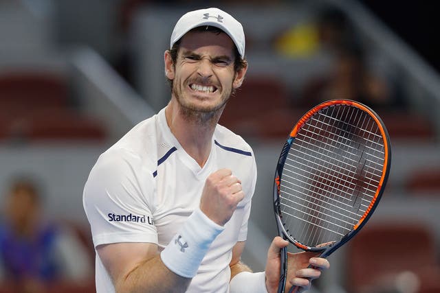 Andy Murray proved too much for fellow compatriot Kyle Edmund