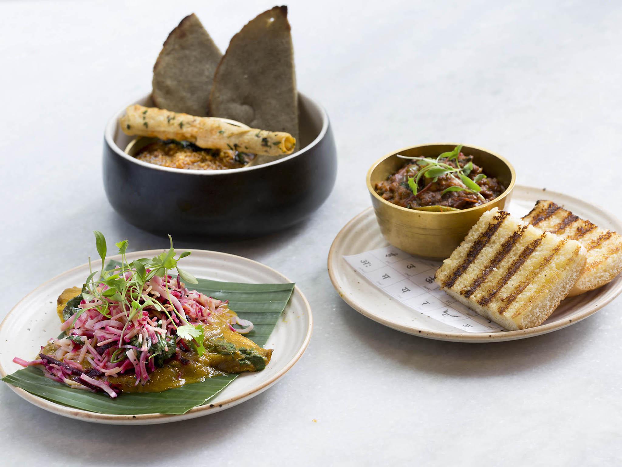 Executive chef Sameer Taneja created the discovery menu especially for National Curry Week