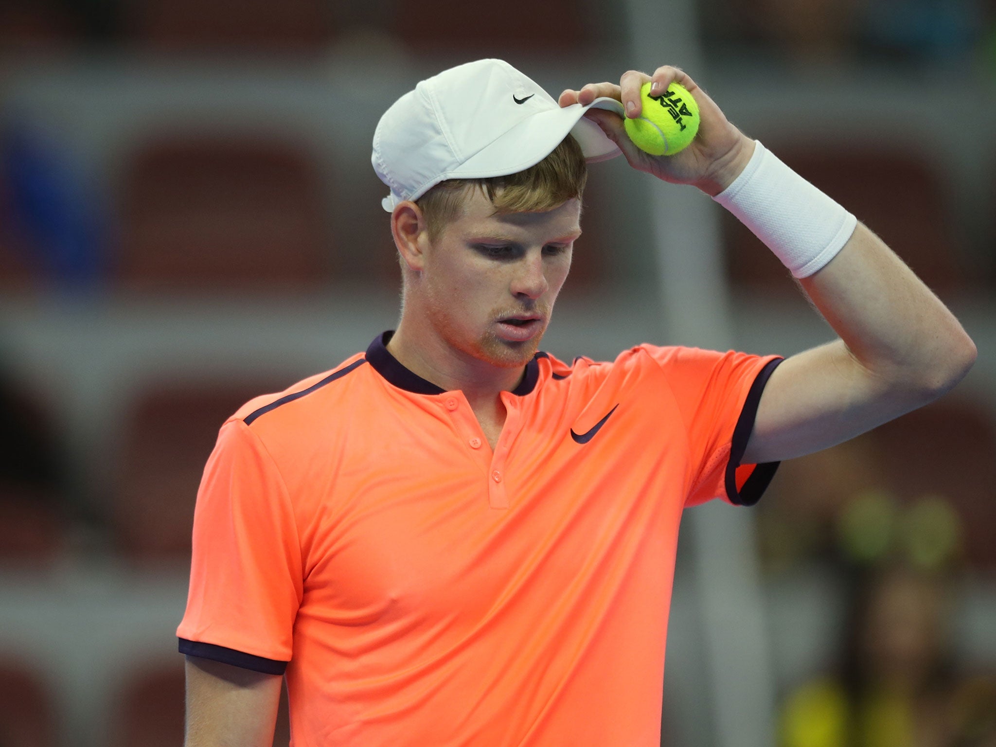 Edmund failed to win a single point off the Scot's first serve