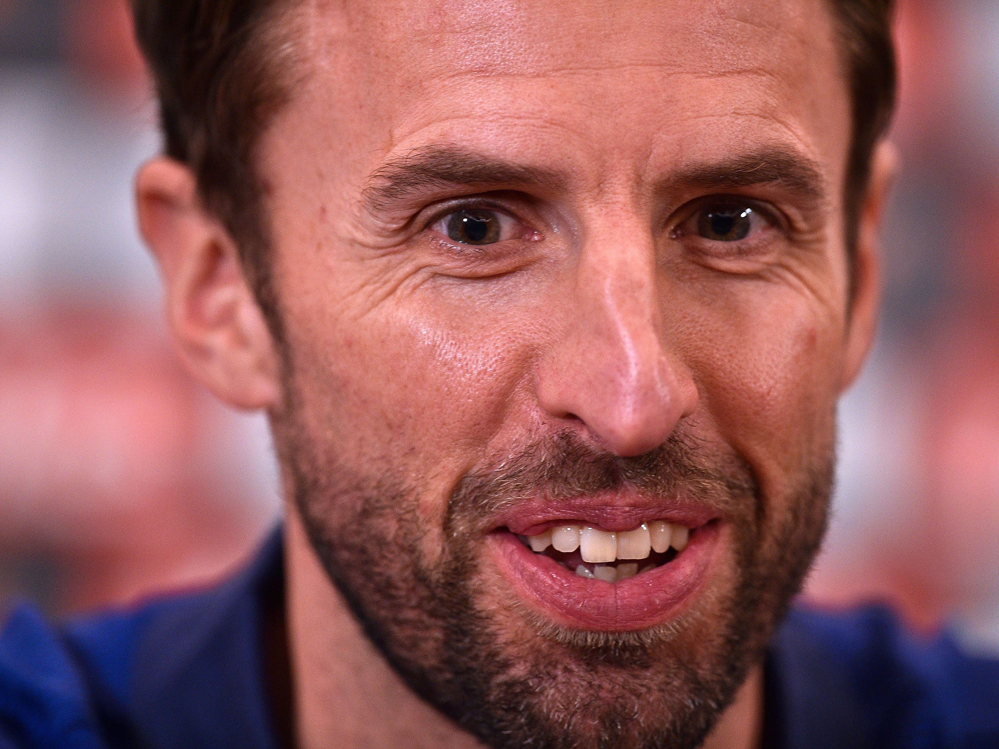 Southgate speaking at Friday's press conference