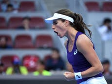 Read more

Konta reaches final of China Open - and breaks into world top 10