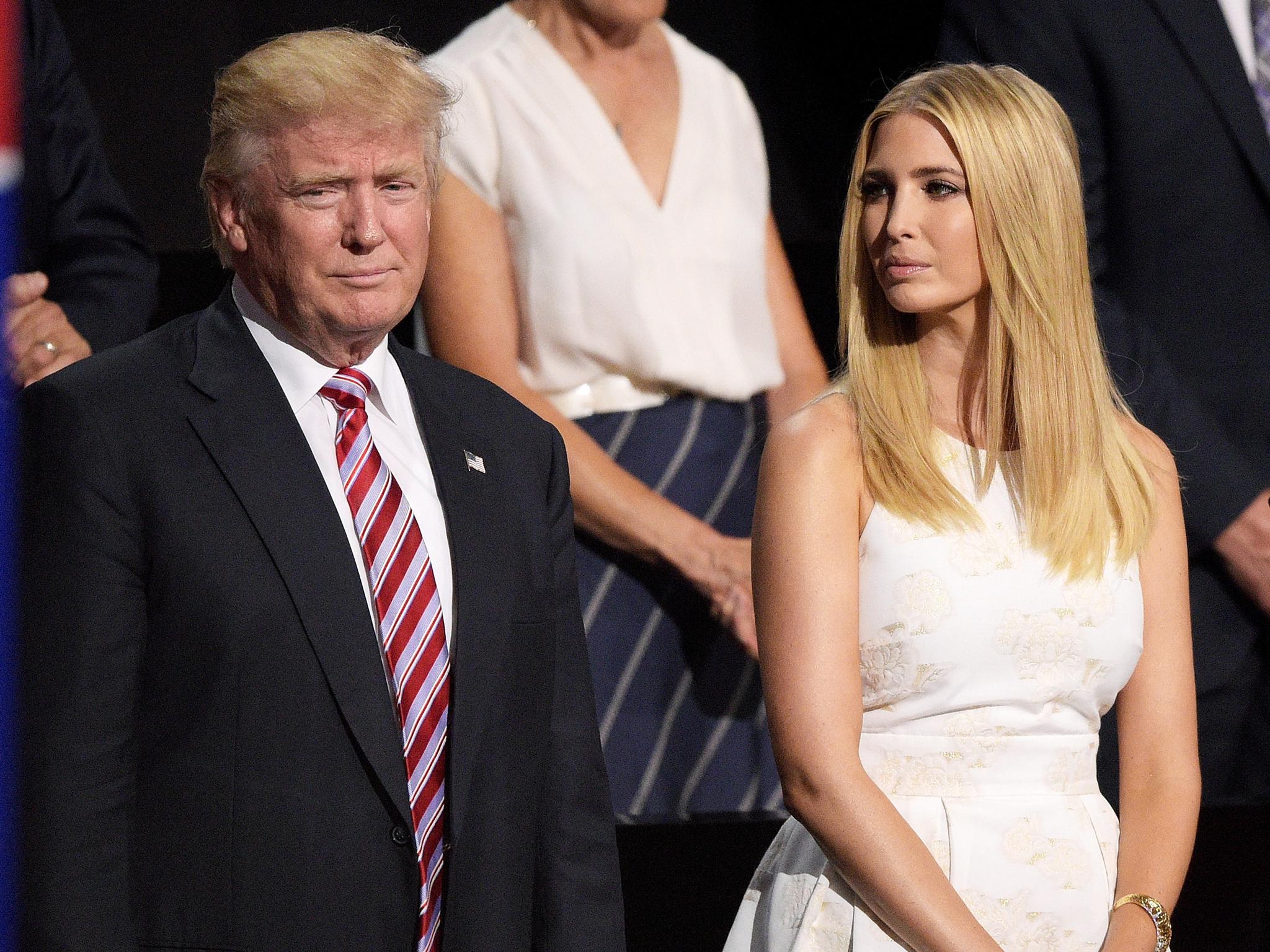 Donald Trump once joked about sex when asked what he has in common with  Ivanka Trump | The Independent | The Independent