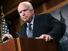 John McCain says he will not allow Donald Trump to bring back torture