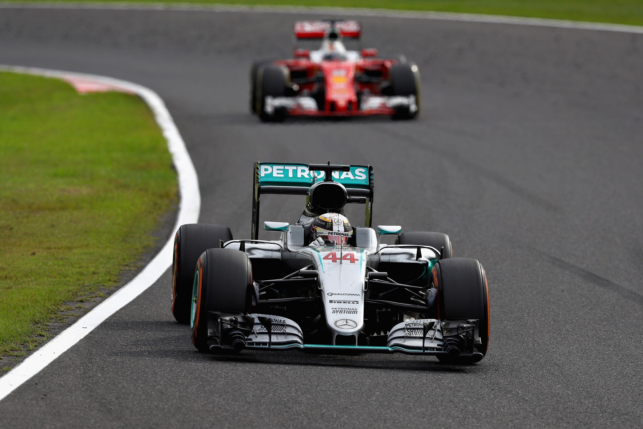&#13;
Hamilton now trails Rosberg by 33 points in the drivers' championship &#13;