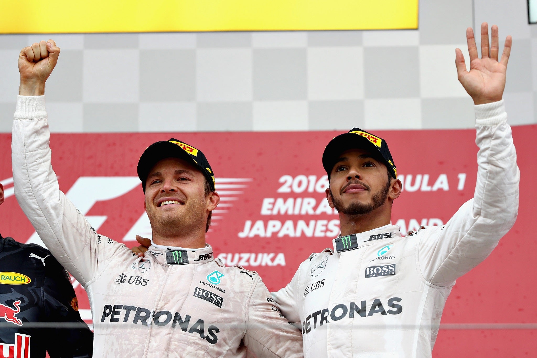 &#13;
The result secured a third consecutive Constructors' Championship for Mercedes &#13;
