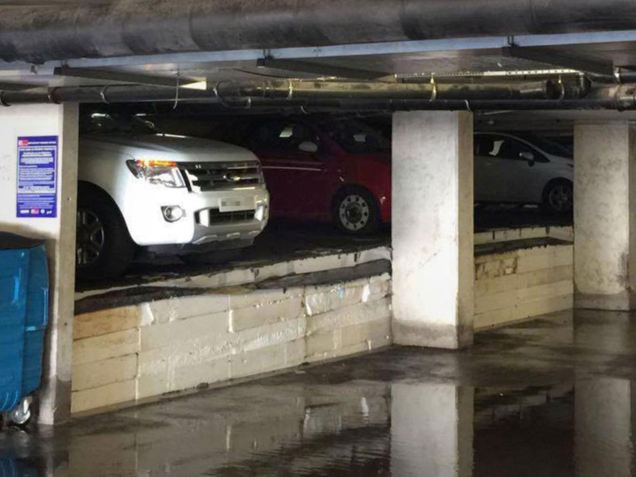 Vehicles damaged in the flooding after insulation became swollen after taking on water