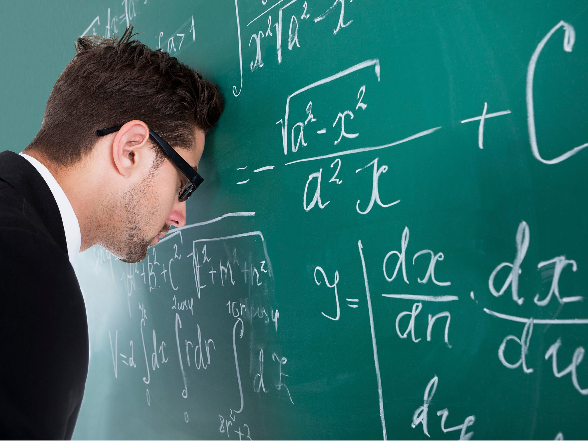 A mathsematician is one of the least stressful jobs