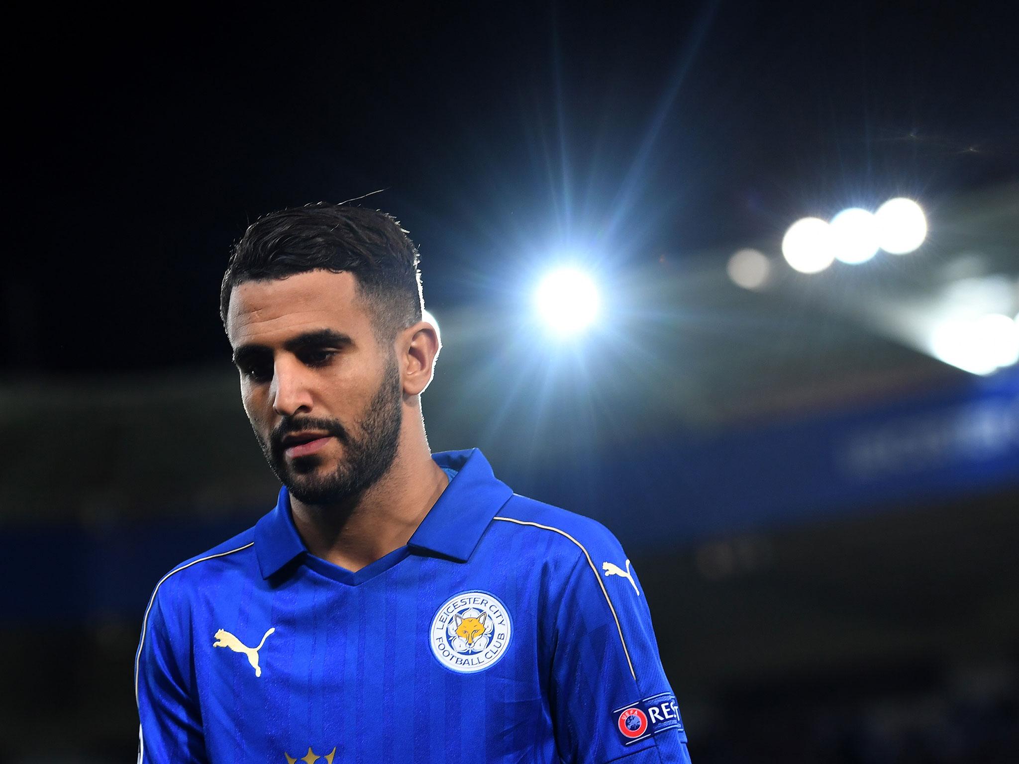 The Algerian winger has struggled to regain the form that saw him crowned PFA Player of the Year last season