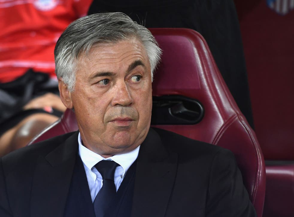 Carlo Ancelotti Reveals He Has Absolutely No Control Over His Eyebrows The Independent The Independent