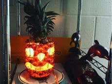 Halloween pumpkins make way for pineapples as trick or treating goes tropical