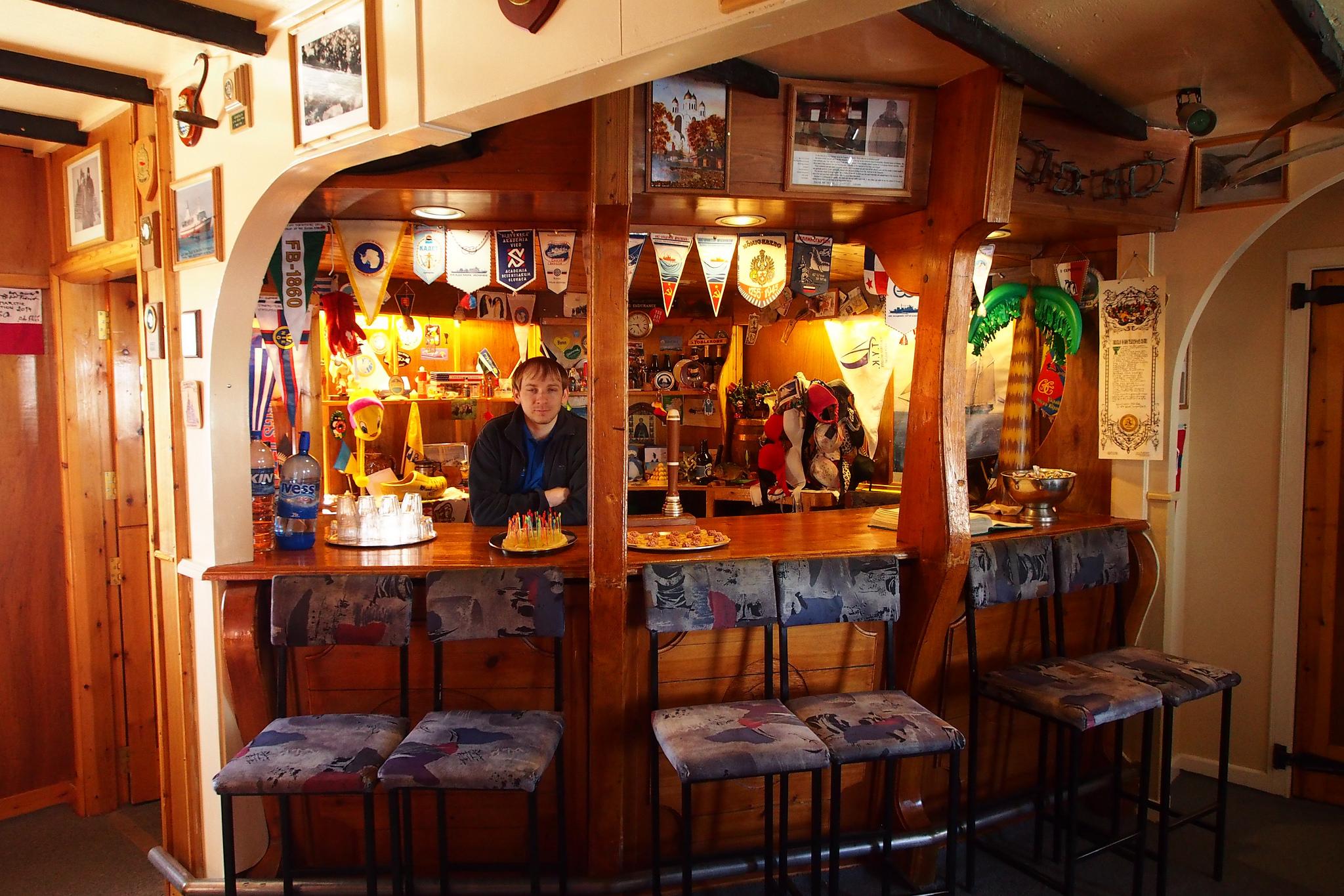 The Faraday Bar - a British boozer in Antarctica