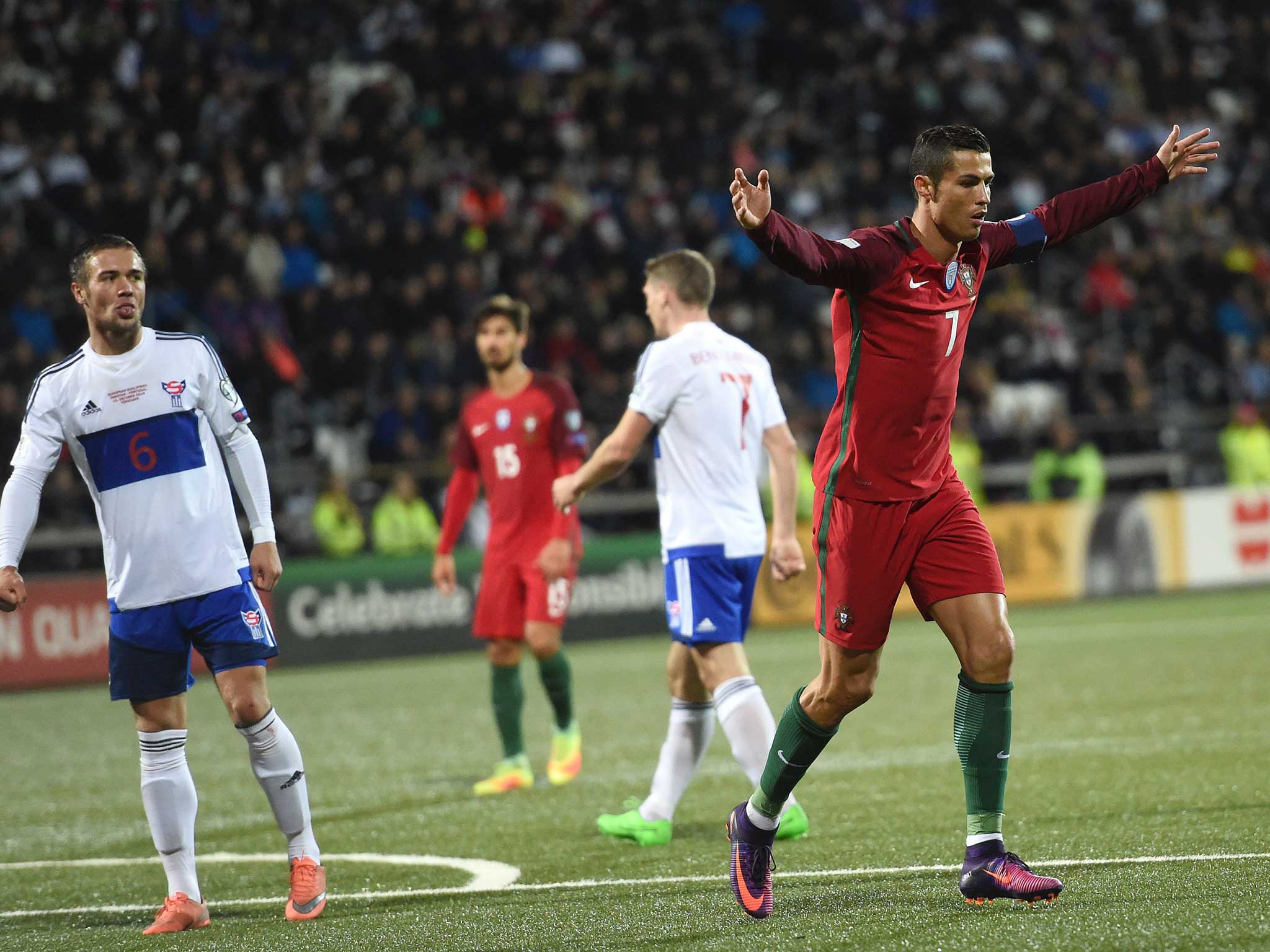 Cristiano Ronaldo continued his rich scoring form for the European champions