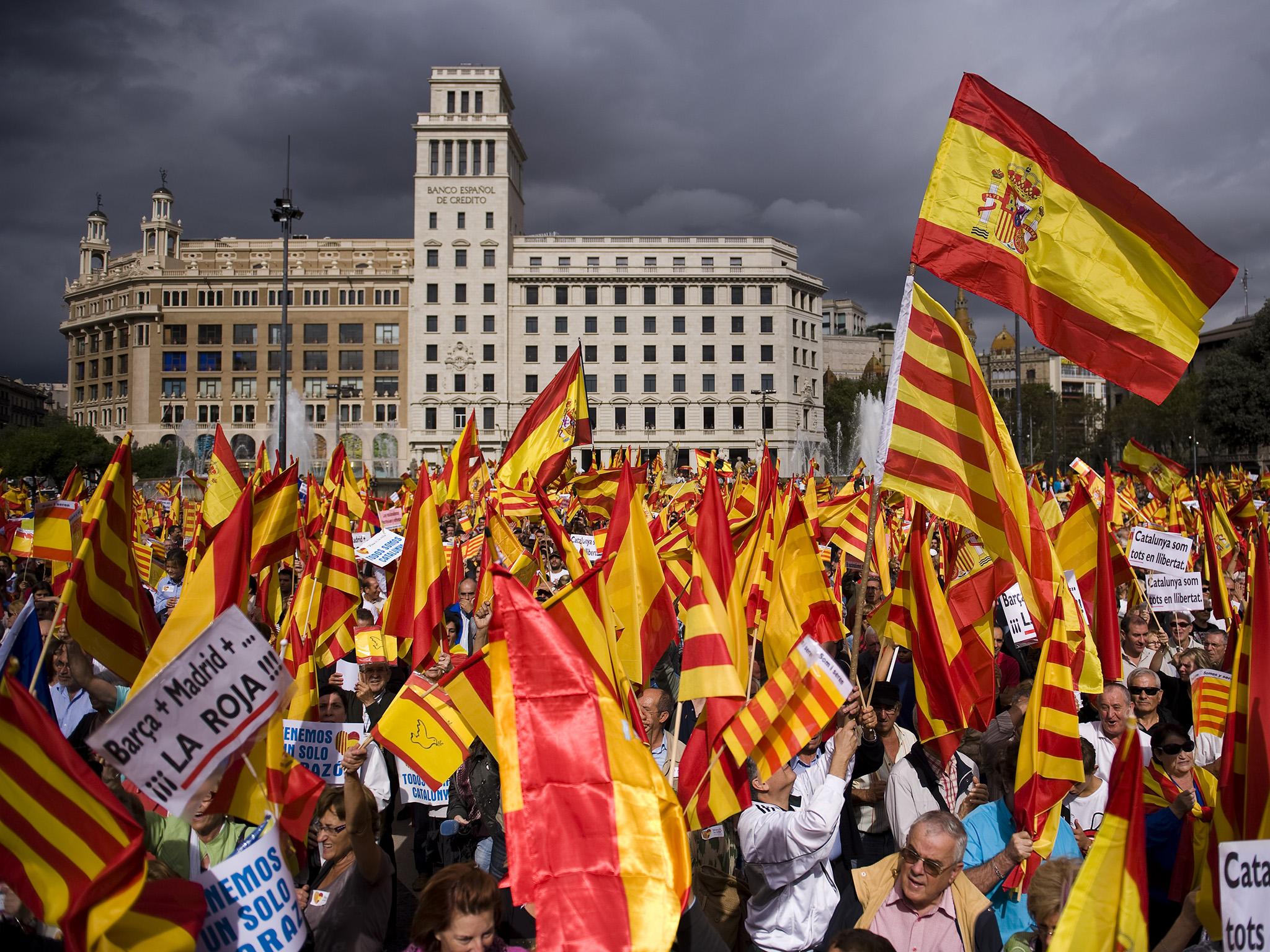 Hispanic Day has been criticised in Catalonia previously, with many activists and senior officials calling for it to be banned