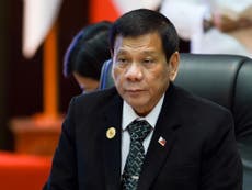 Philippines President says he 'doesn't give a s*** about human rights'