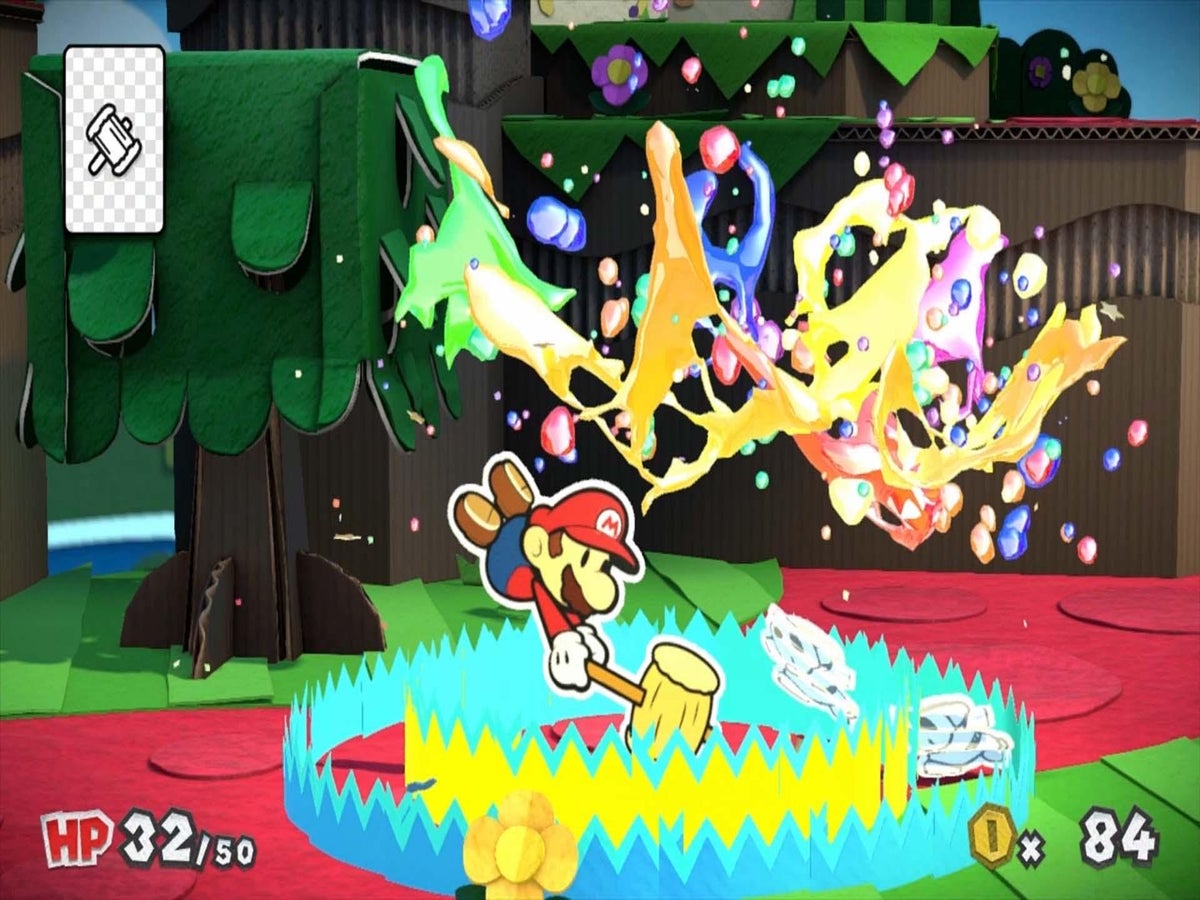 Paper Mario: Colour Splash review, Wii U: 'Confident and well-crafted' |  The Independent | The Independent