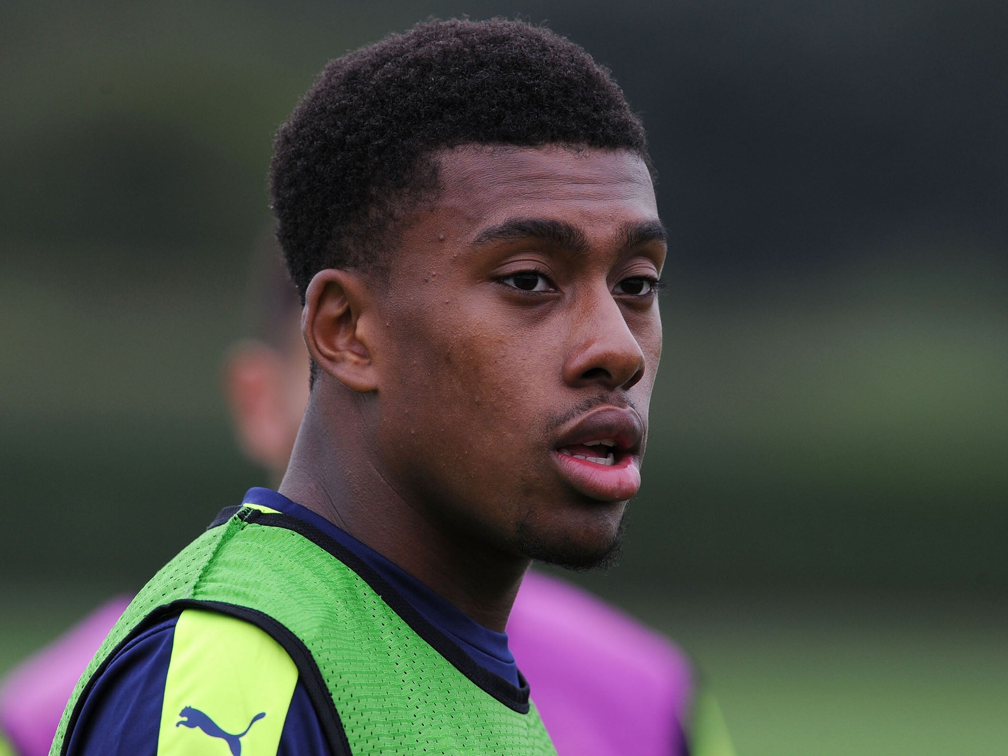 Iwobi said he was "a bit scared" by the incident
