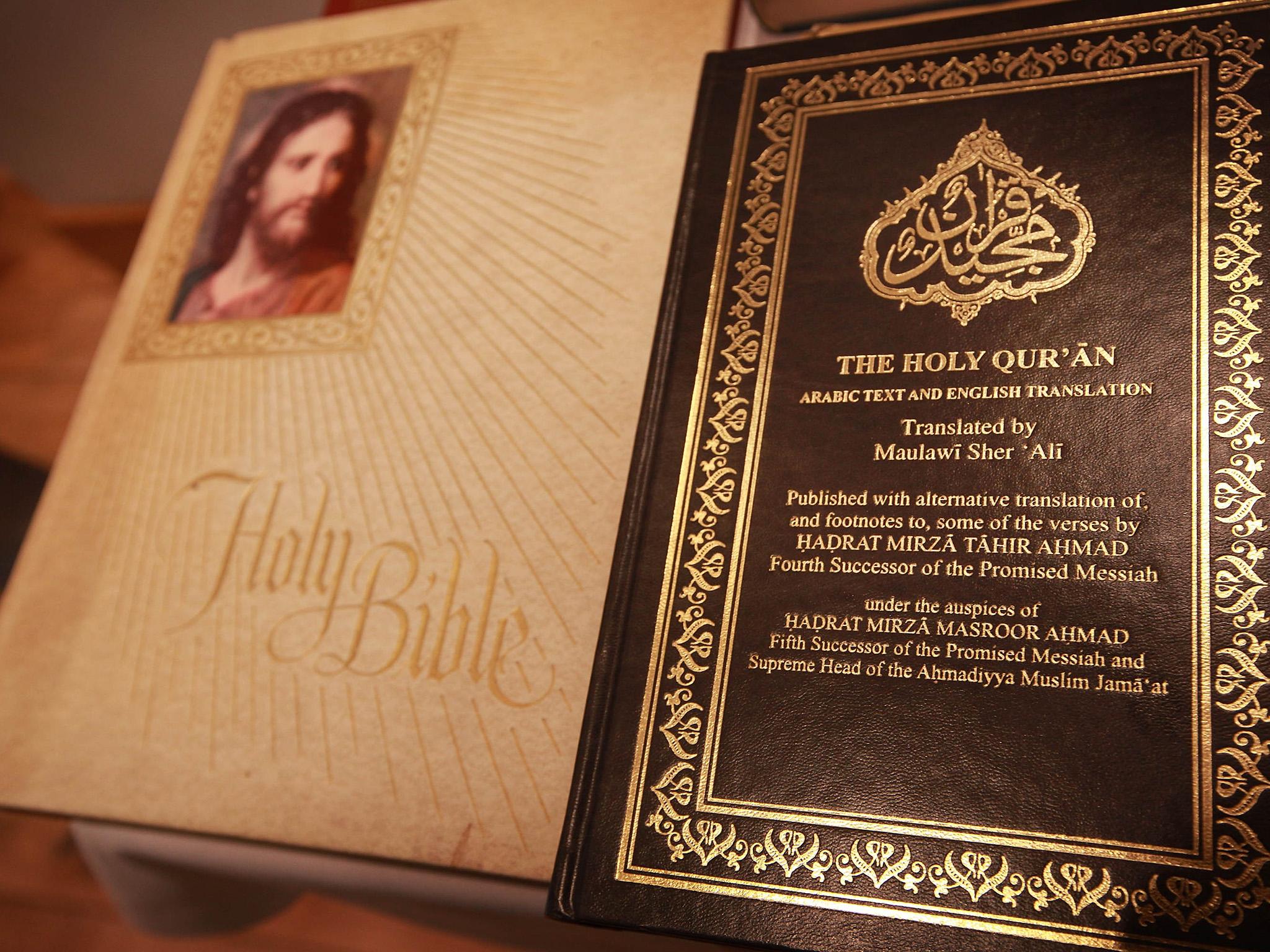Ayaad teaches the Bible and the Koran to children side-by-side to encourage religious equality (file photo)