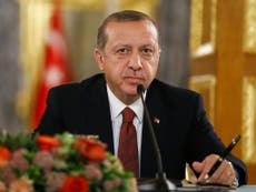 Turkey will fight Isis in Mosul, President Erdogan says 