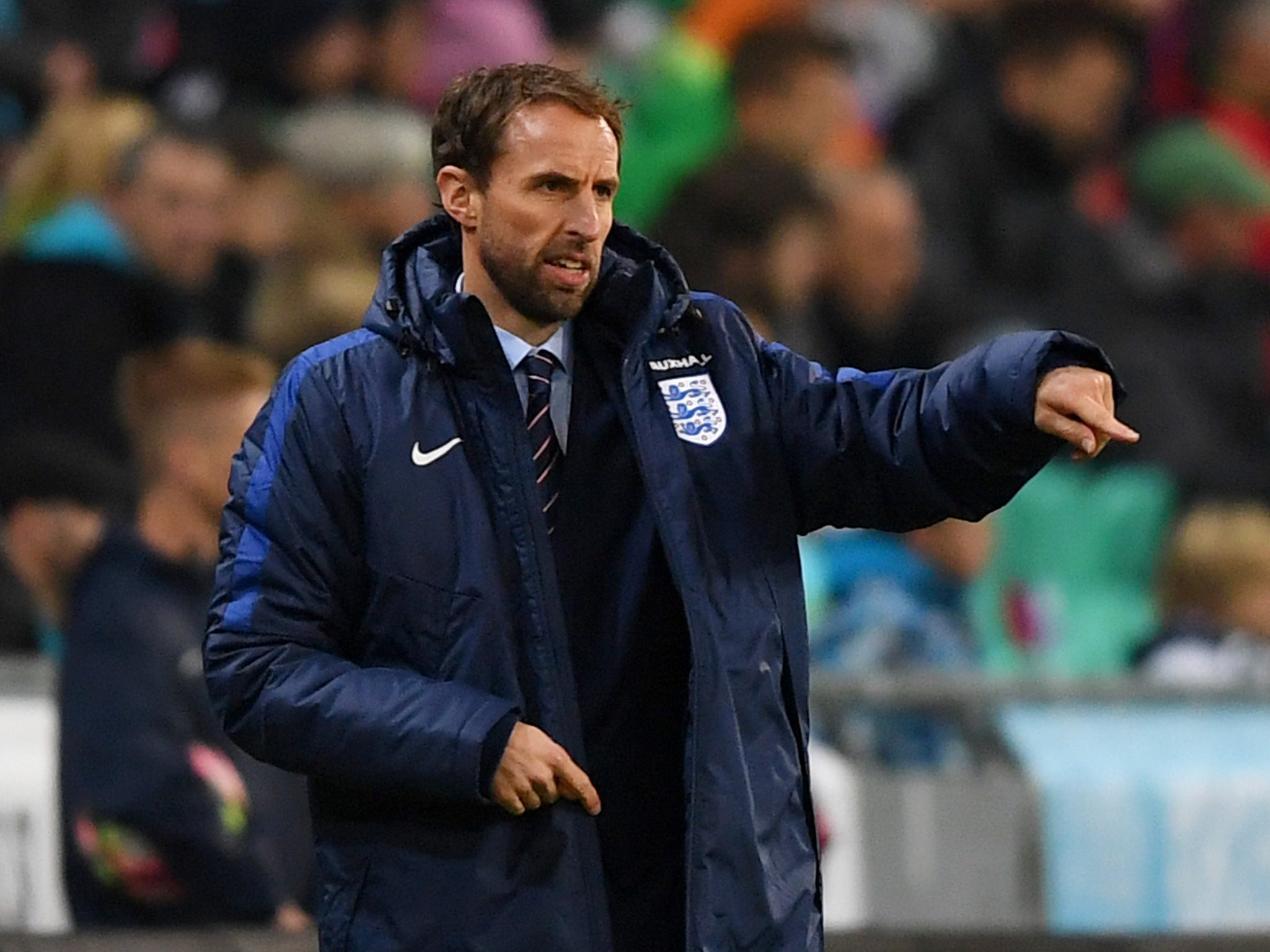 Southgate was content with taking four points from two games