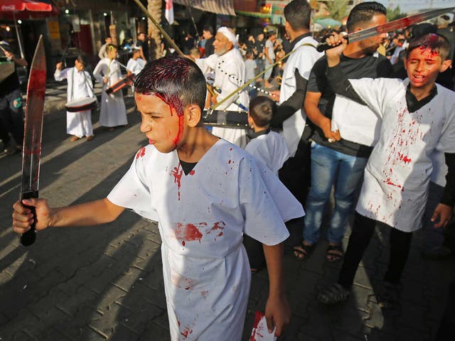 Ashura 2016: Self-flagellation begins as Islamic world marks religious  festival | The Independent | The Independent