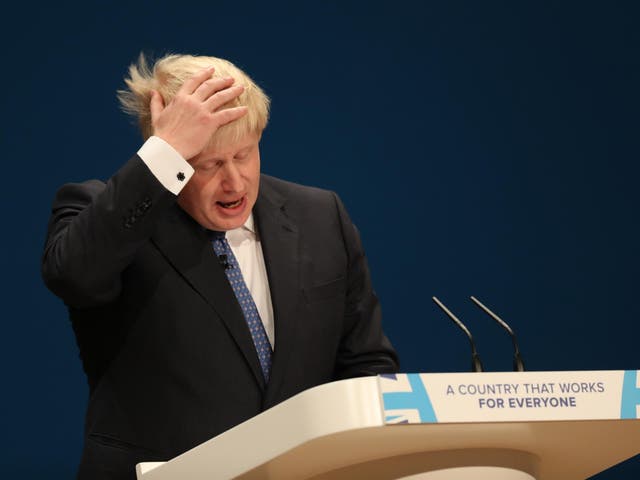 Mr Johnson called for protests outside the Russian embassy