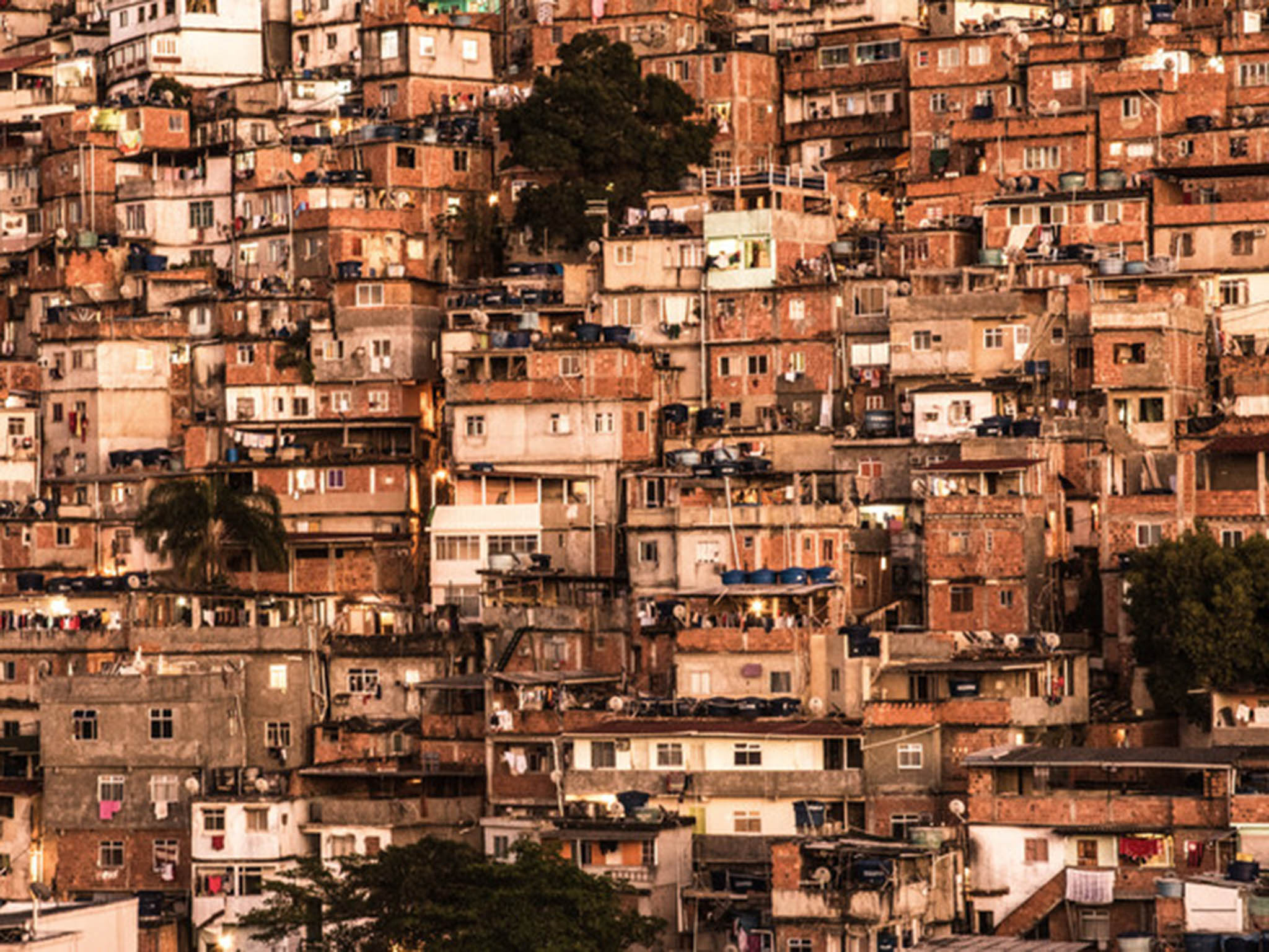 One of Rio’s favelas, or slums