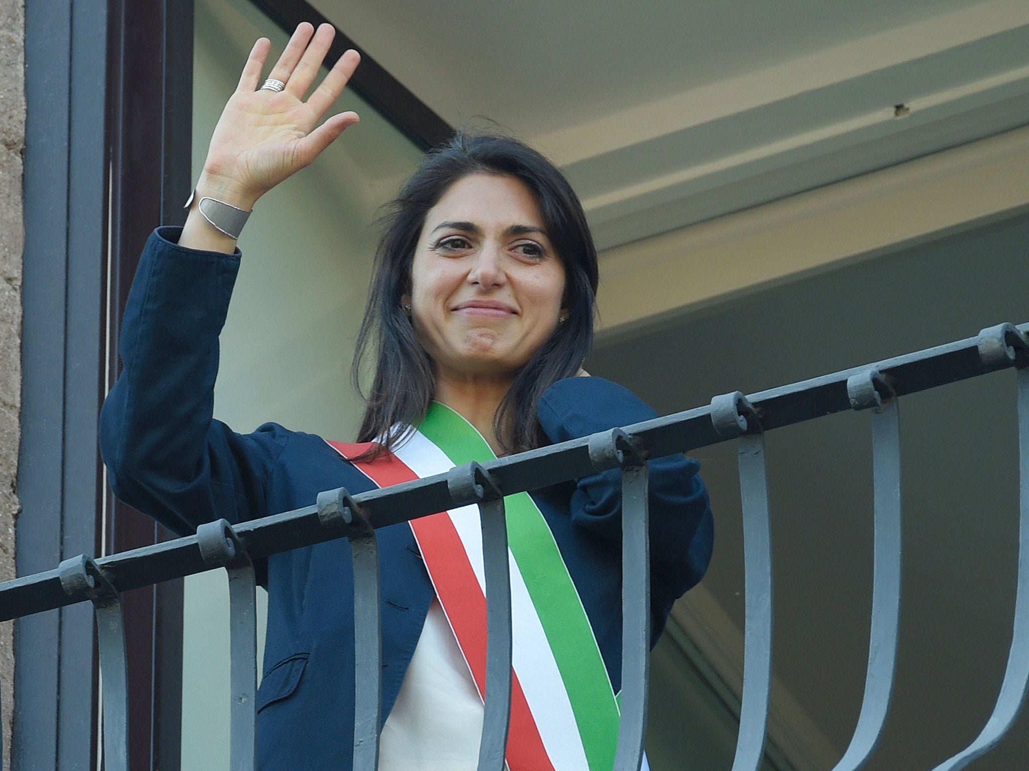 Virgina Raggi was elected as Rome Mayor in June this year