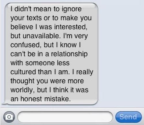 The 10 Most Spectacular Break Up Texts Of All Time Indy100 Indy100