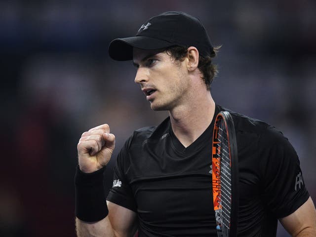 Andy Murray was in fine form to brush aside his American opponent