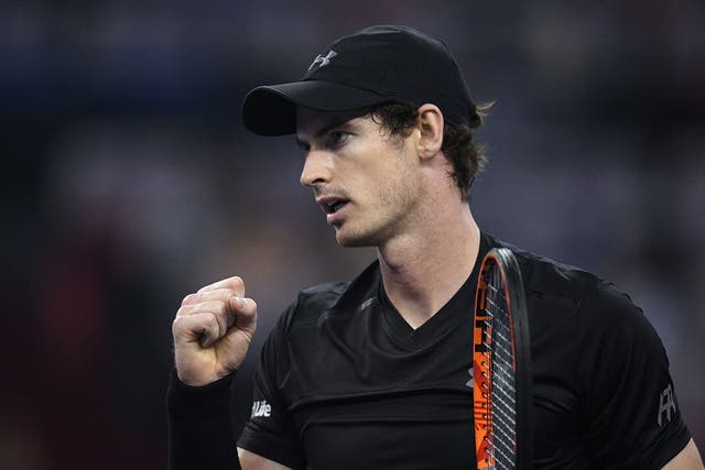 Andy Murray was in fine form to brush aside his American opponent