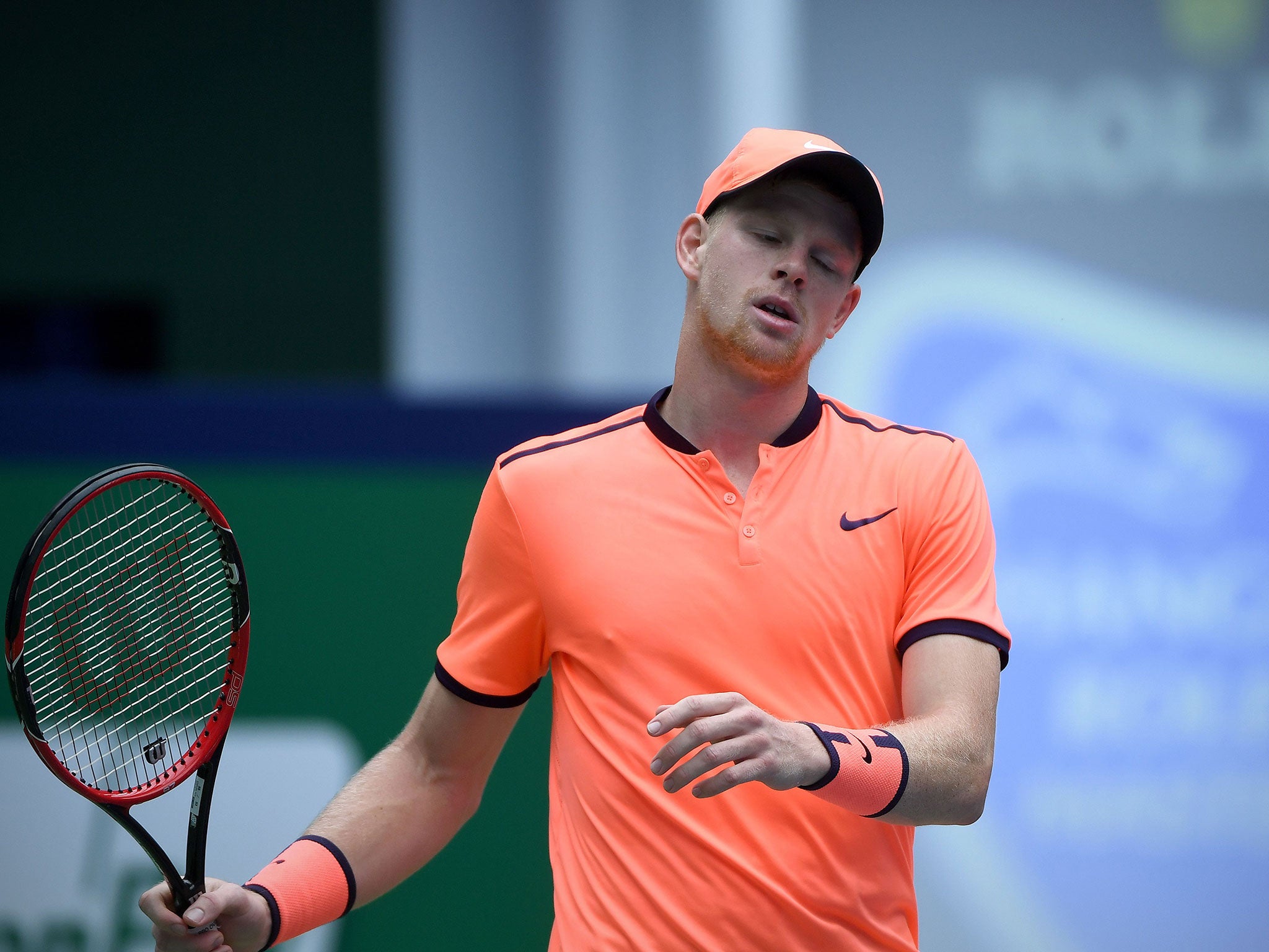 Edmund had been looking to pull off another major upset but Wawrinka proved too much