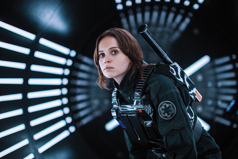 Felicity Jones stars as Jyn Erso in ‘Rogue One: A Star Wars Story’, which is the first stand alone Star Wars anthology film