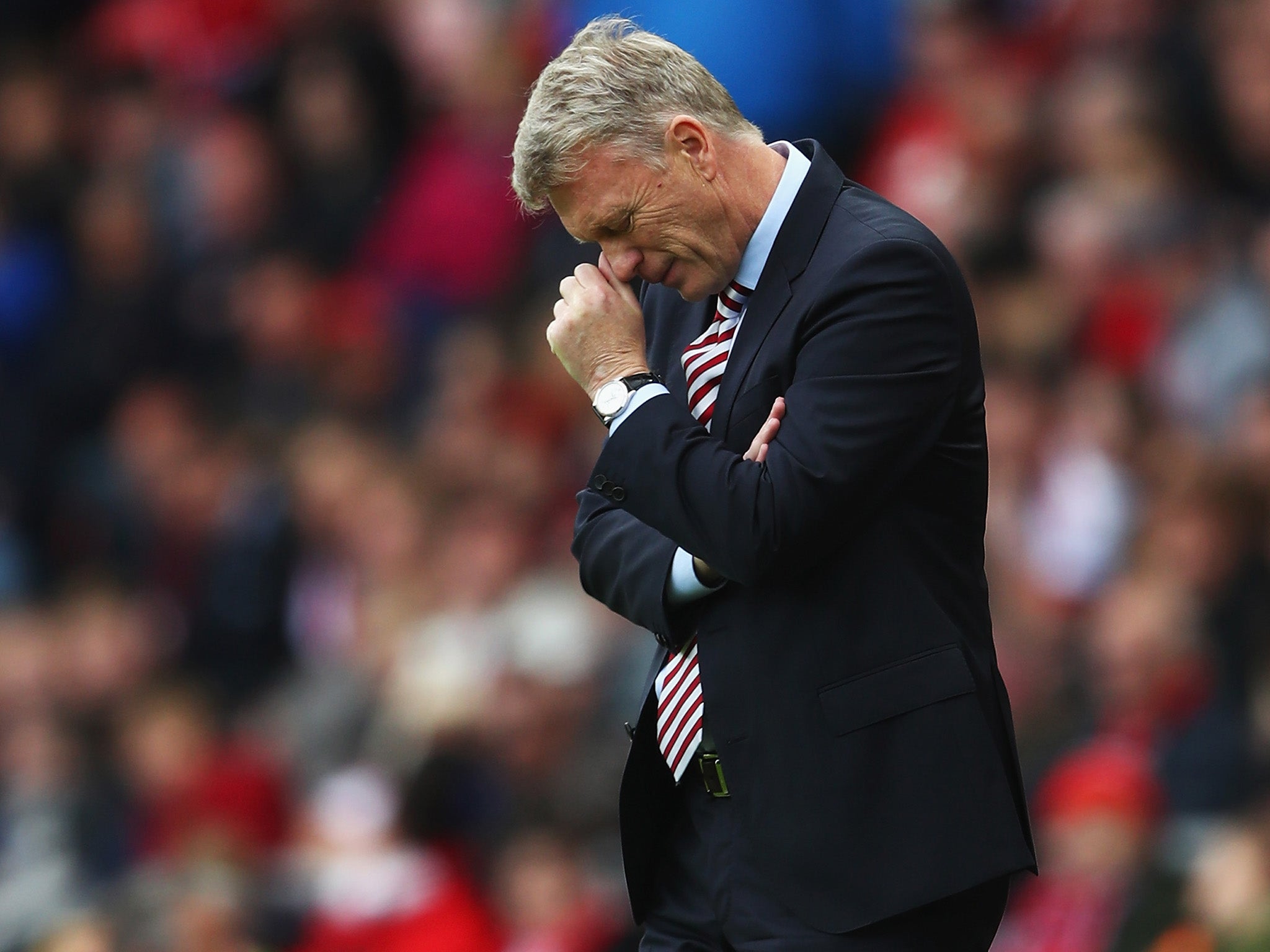 &#13;
Moyes has lost six of his eight league games this season &#13;