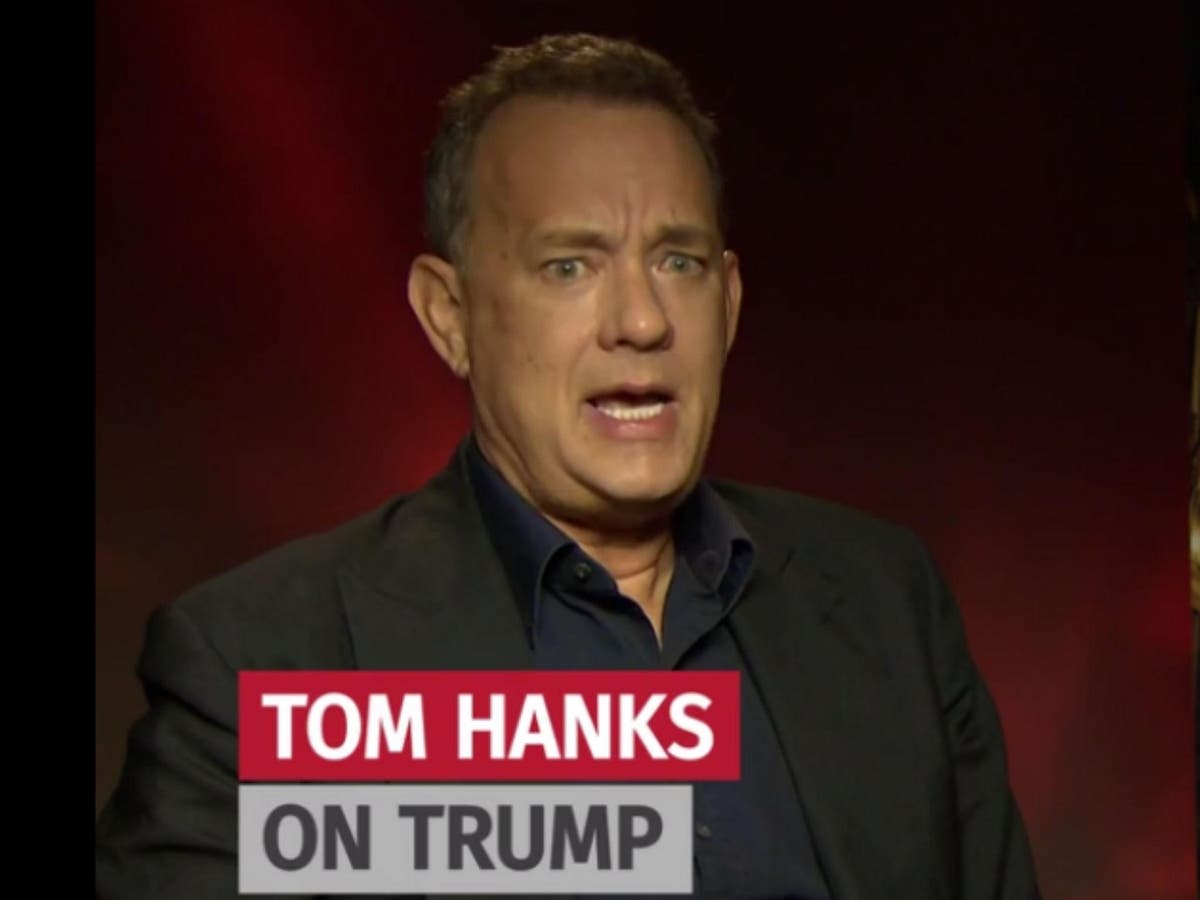 Smitsom kold Uretfærdig Tom Hanks on Donald Trump's lewd comments: 'I'm offended as a man, I'm not  offended as a husband or a father' | The Independent | The Independent