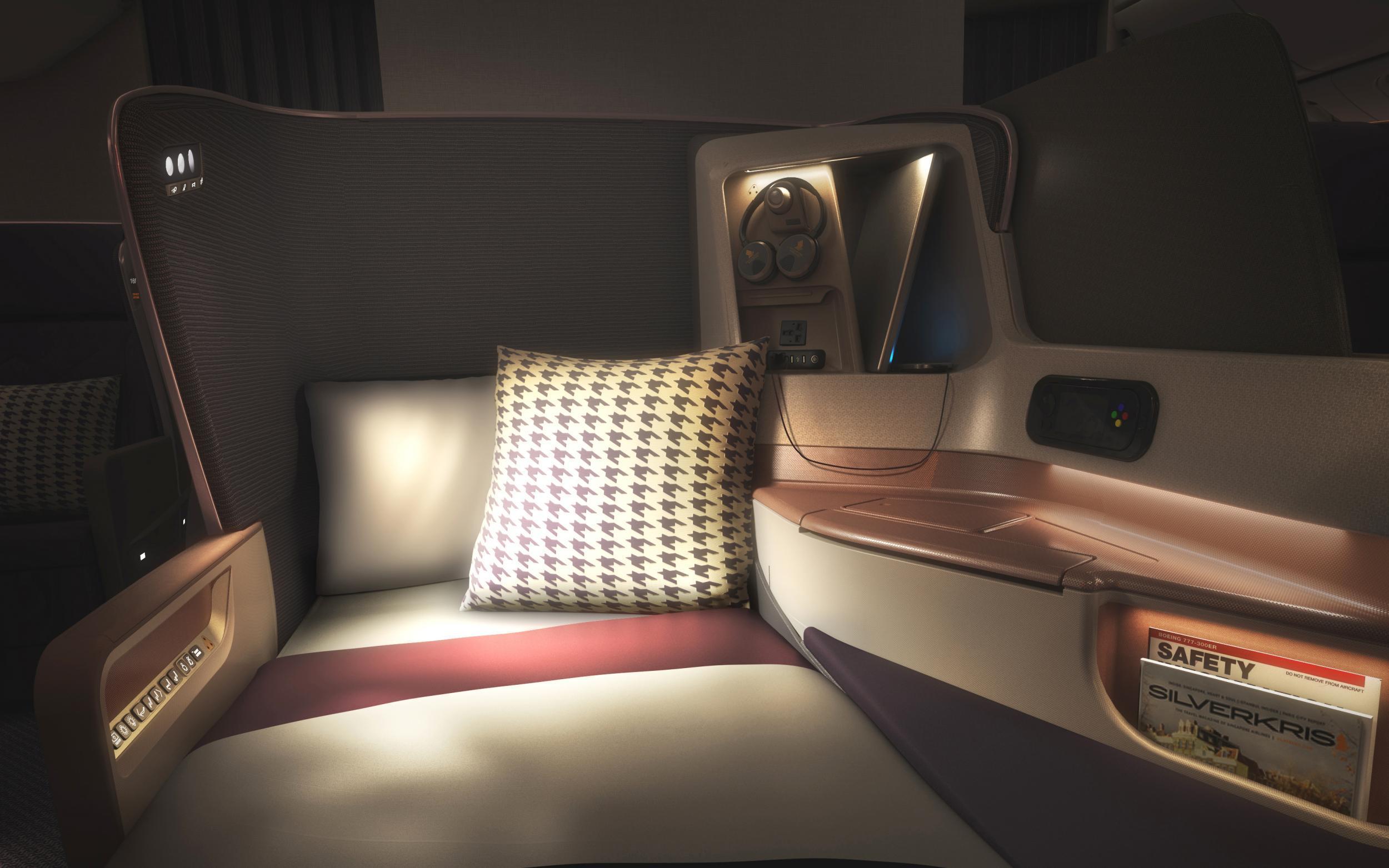 Seat dreams: you'll fly in comfort on Singapore Airlines Business Class
