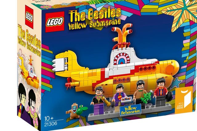 The Lego set based on the 1968 Beatles film Yellow Submarine