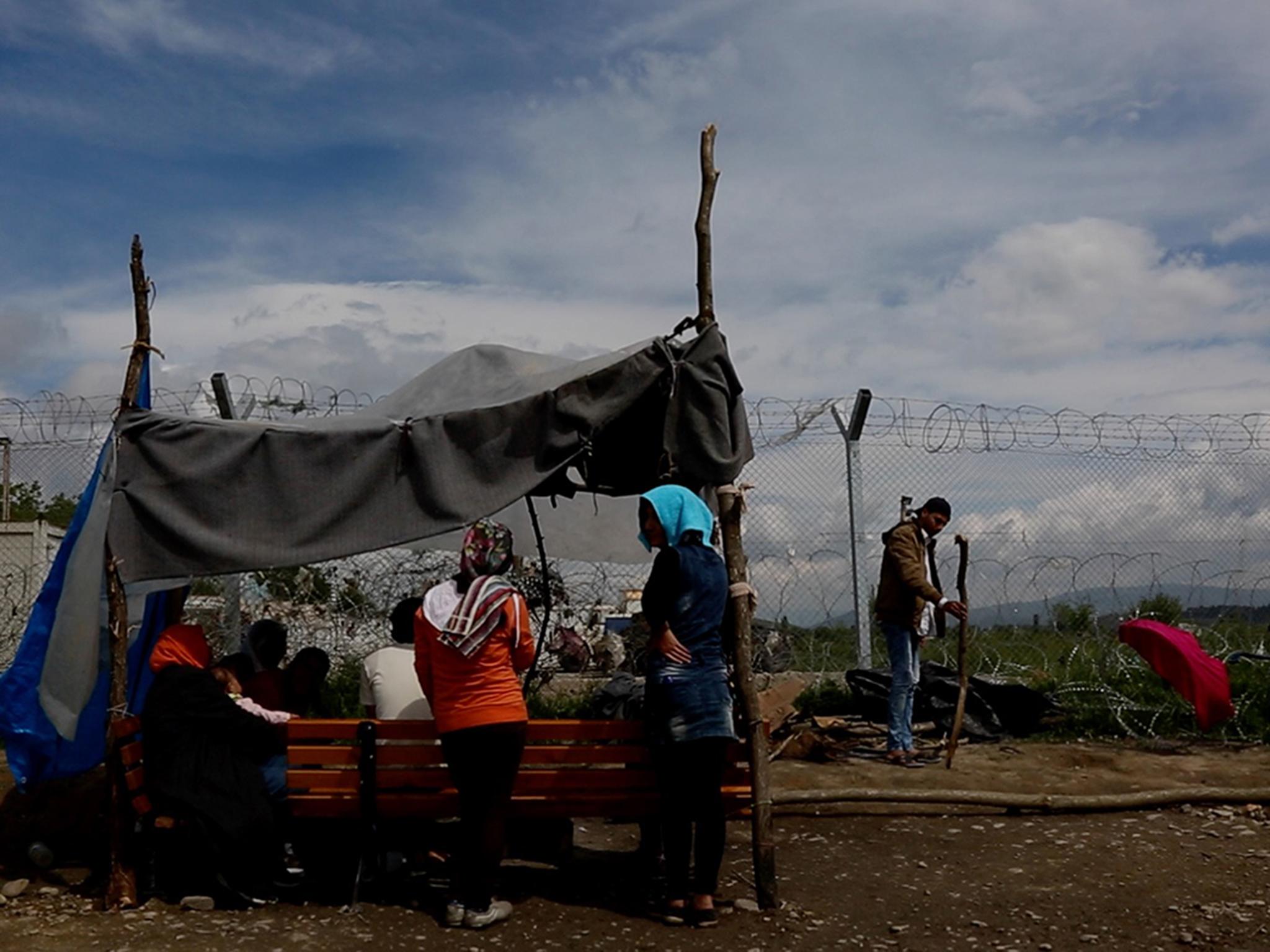 Nearly 60,000 migrants are trapped in Idomeni, a border town that formerly served as a waystation for those heading deeper into Europe. (The Washington Post)