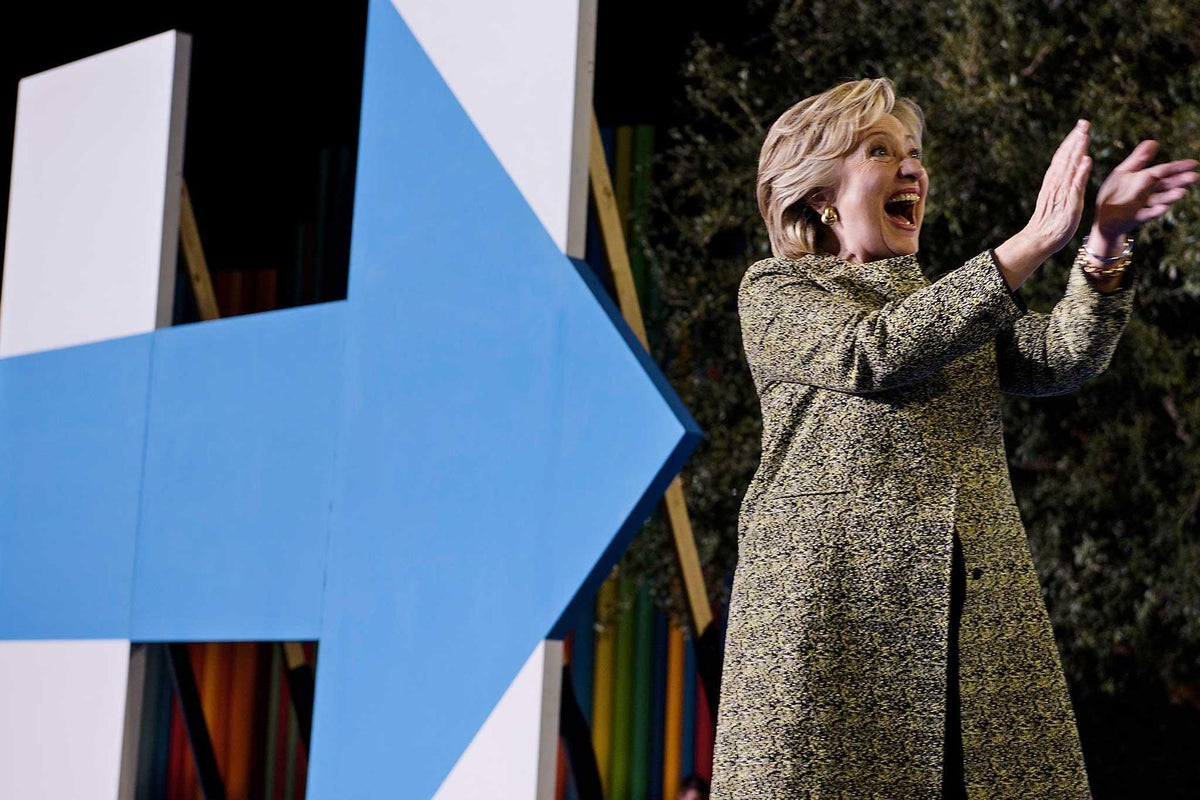Hillary Clinton given 11-point lead over Donald Trump in latest ...