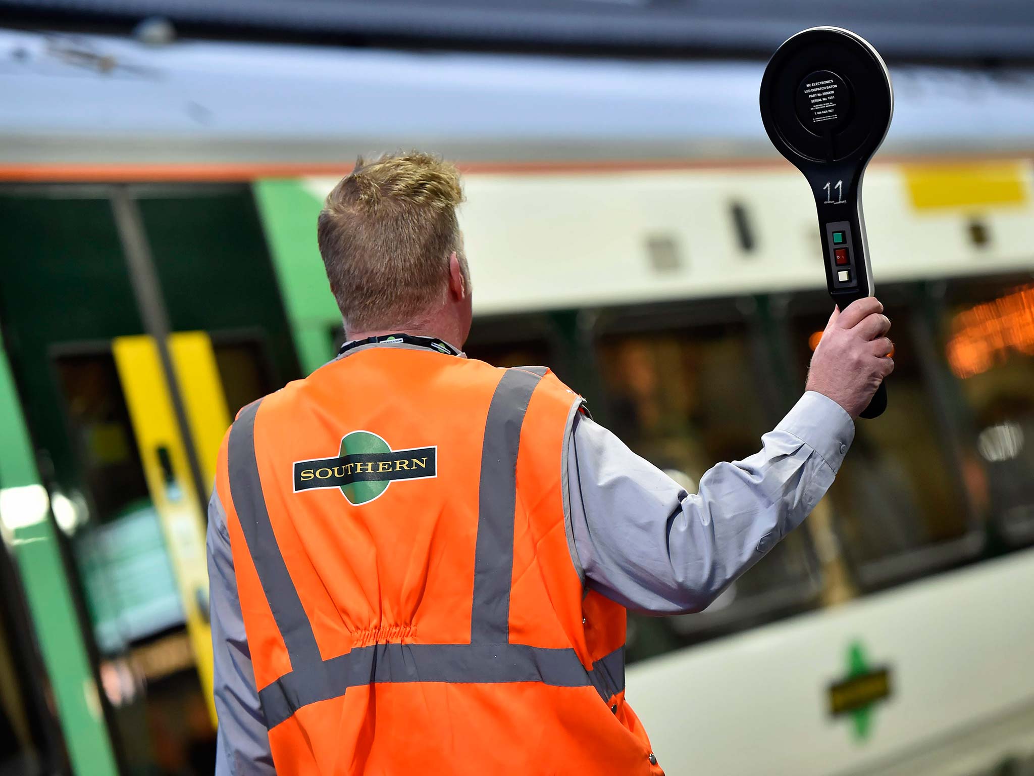 The strikes are over a row about changes to the role of conductors (file pic)