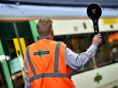 Workers on six railway lines to stage series of 24-hour strikes