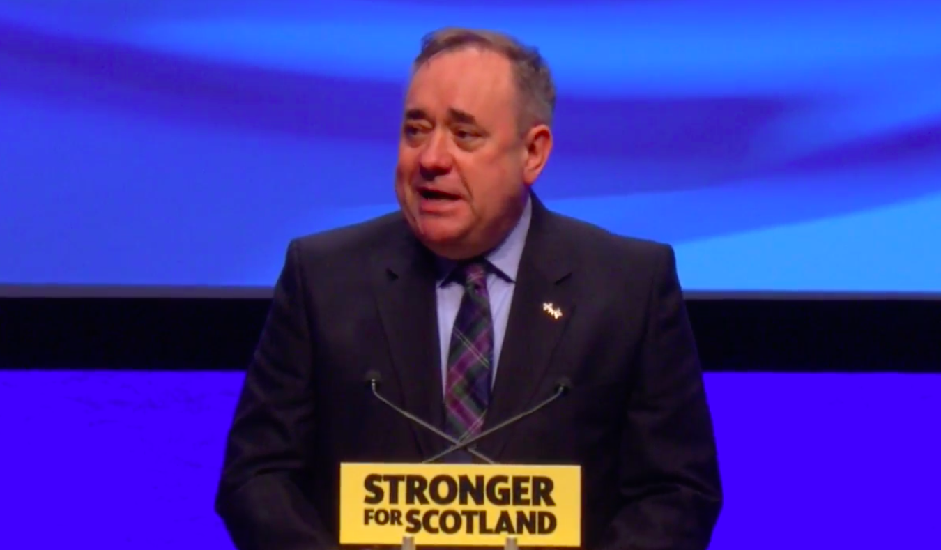 ‘There is a better way for Scotland,’ Mr Salmond said at an SNP conference
