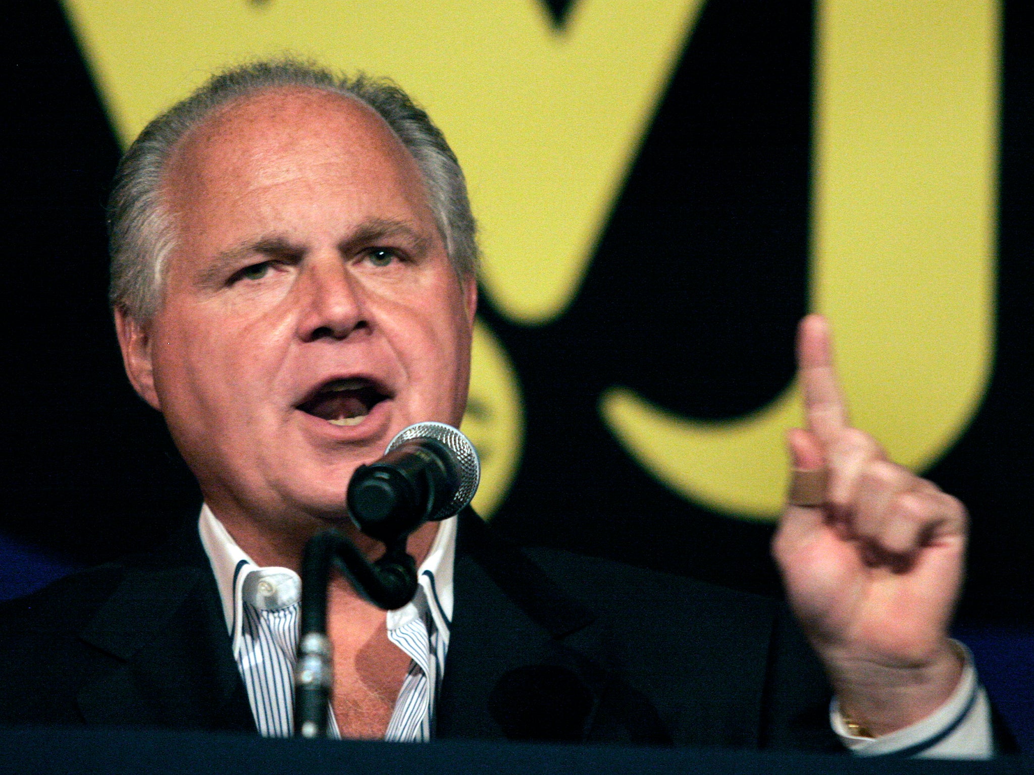 Rush Limbaugh has previously caused controversy over comments on African Americans, homosexuality and feminism.