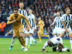 Read more

Alli's late leveller rescues point for Tottenham at West Bromwich