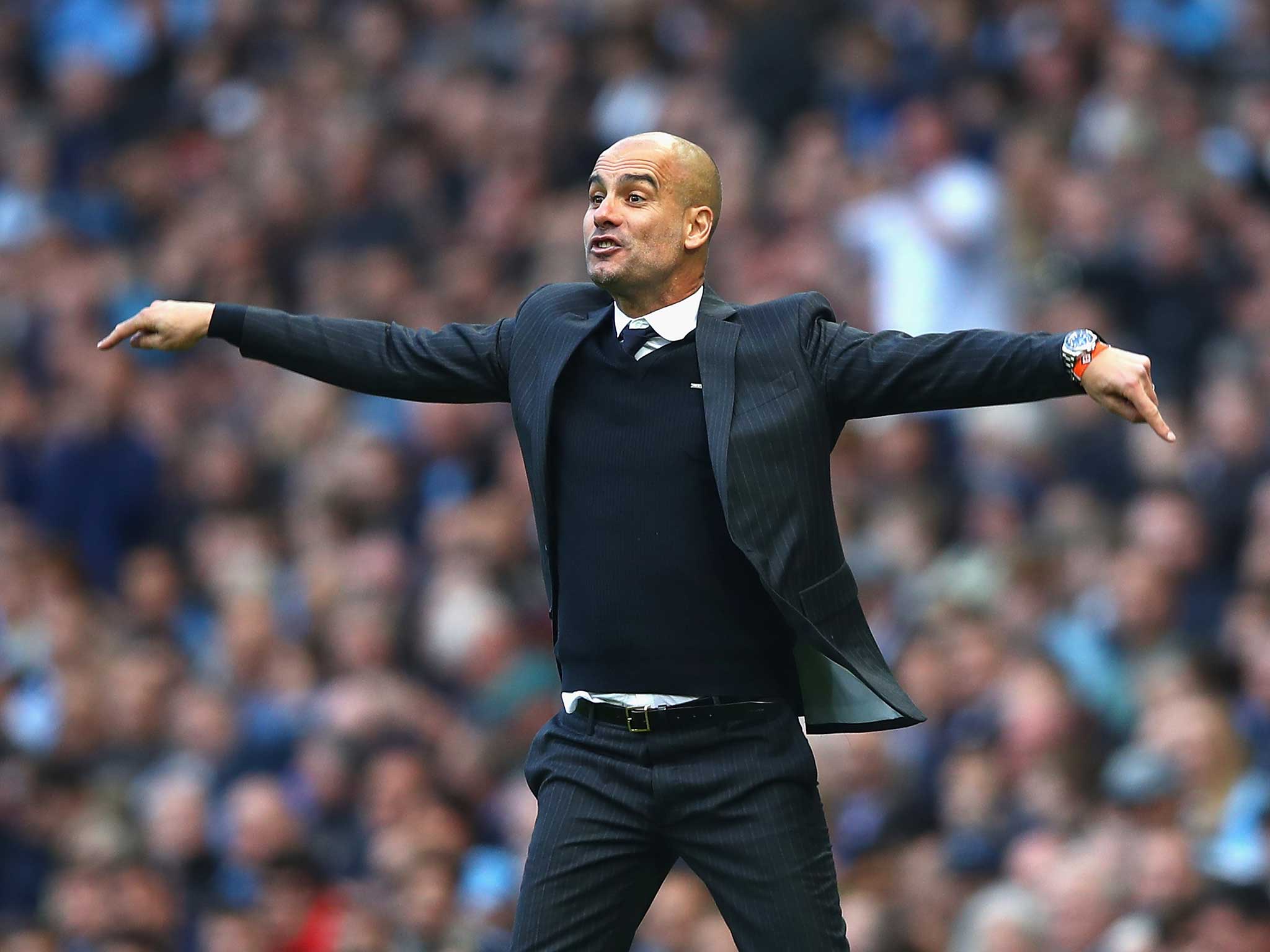 Pep Guardiola calls for more from his City side against Everton