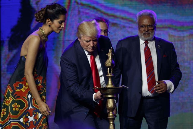 Mr Trump said India was an amazing country